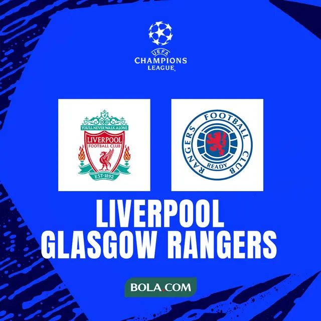 Liga Champions - Liverpool Vs Glasgow Rangers