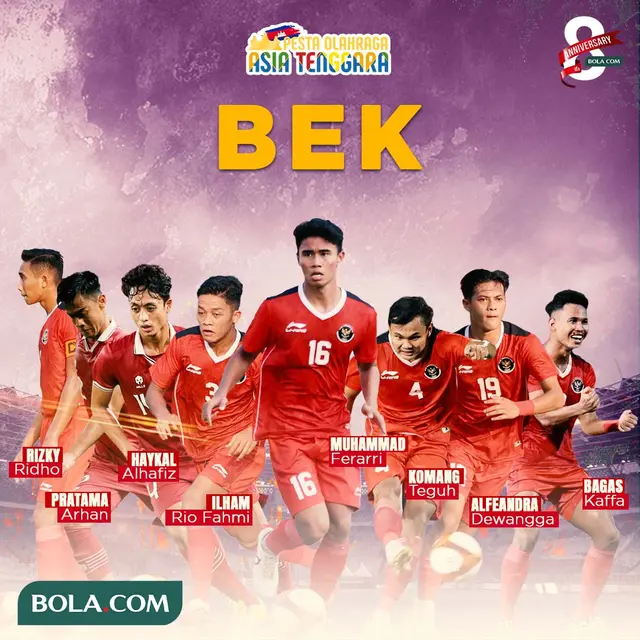 Timnas Indonesia U-22 - Ilustrasi Bek di SEA Games 2023