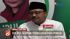 Dalam hitung cepat di sejumlah lembaga survei, pasangan Gus Ipul-Puti kalah dengan pasangan Khofifah-Emil.