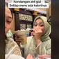 Konsep Unik di Pernikahan Ahli Gizi, Tiap Menu Ada Info Jumlah Kalorinya.&nbsp; foto: TikTok @farchuuu