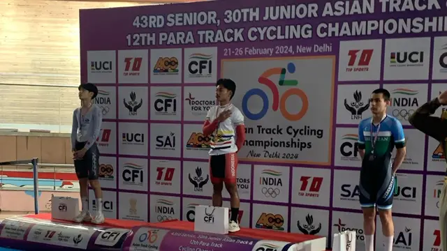 Atlet ASC Monster Harumkan Nama Indonesia di Asian Track Cycling Championship 2024