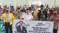 Warga Jambangan Antusias Dukung Machfud Arifin di Pilkada Surabaya 2020