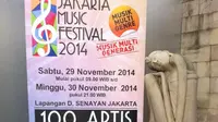 Jakarta Music Festival 2014 masih menyuguhkan artis-artis berbakat yang akan tampil.