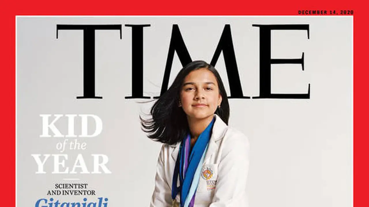Gitanjali Rao, Kid of the Year Majalah Time (Time / AP PHOTO)