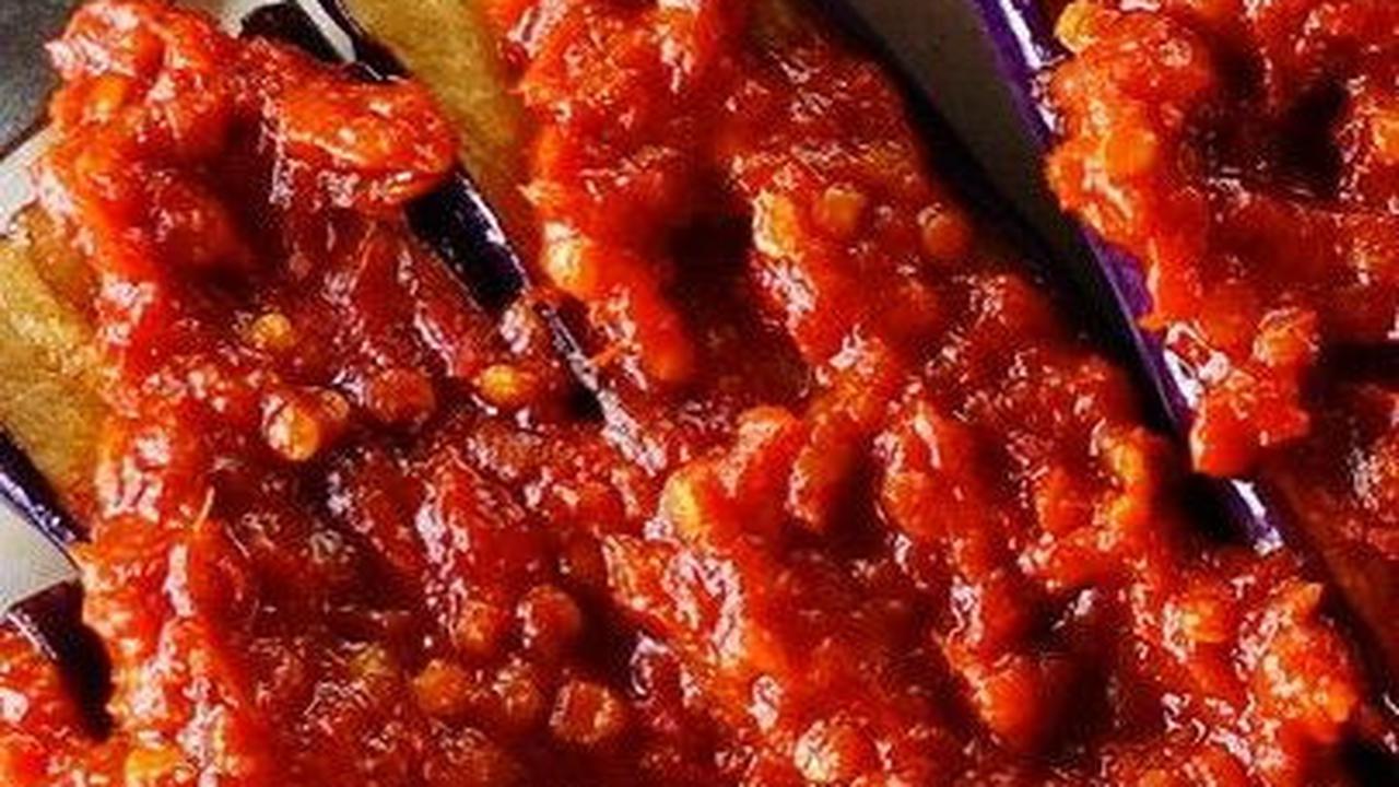 Terong Rebus Sambal Balado