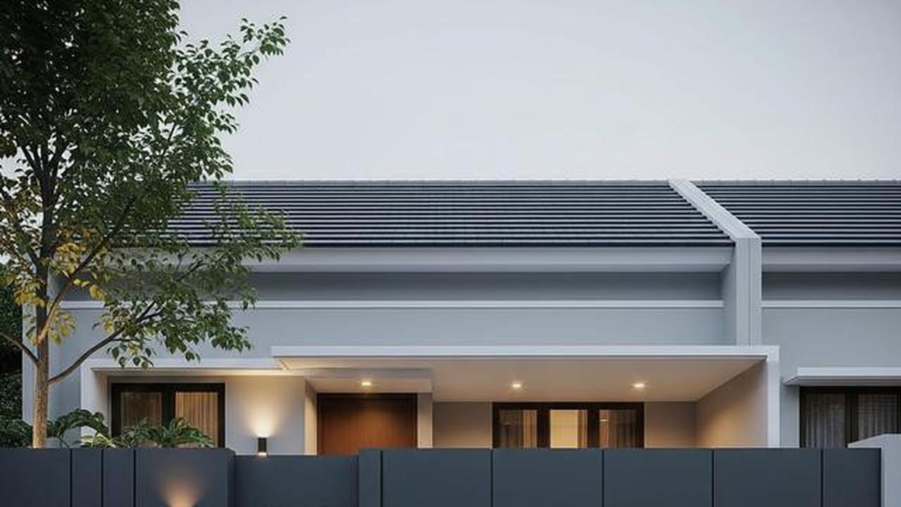 9 Model Pagar Minimalis dengan Pintu Tersembunyi, Aman dan Elegan