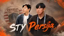 Shin Tae-yong resmi melatih Persija. (Photo Bola.com/Graphic generated AI)
