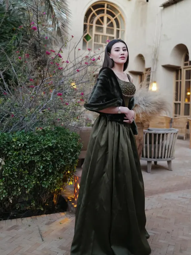 Aaliyah Massaid Kondangan ke Maroko. [@aaliyah.massaid]