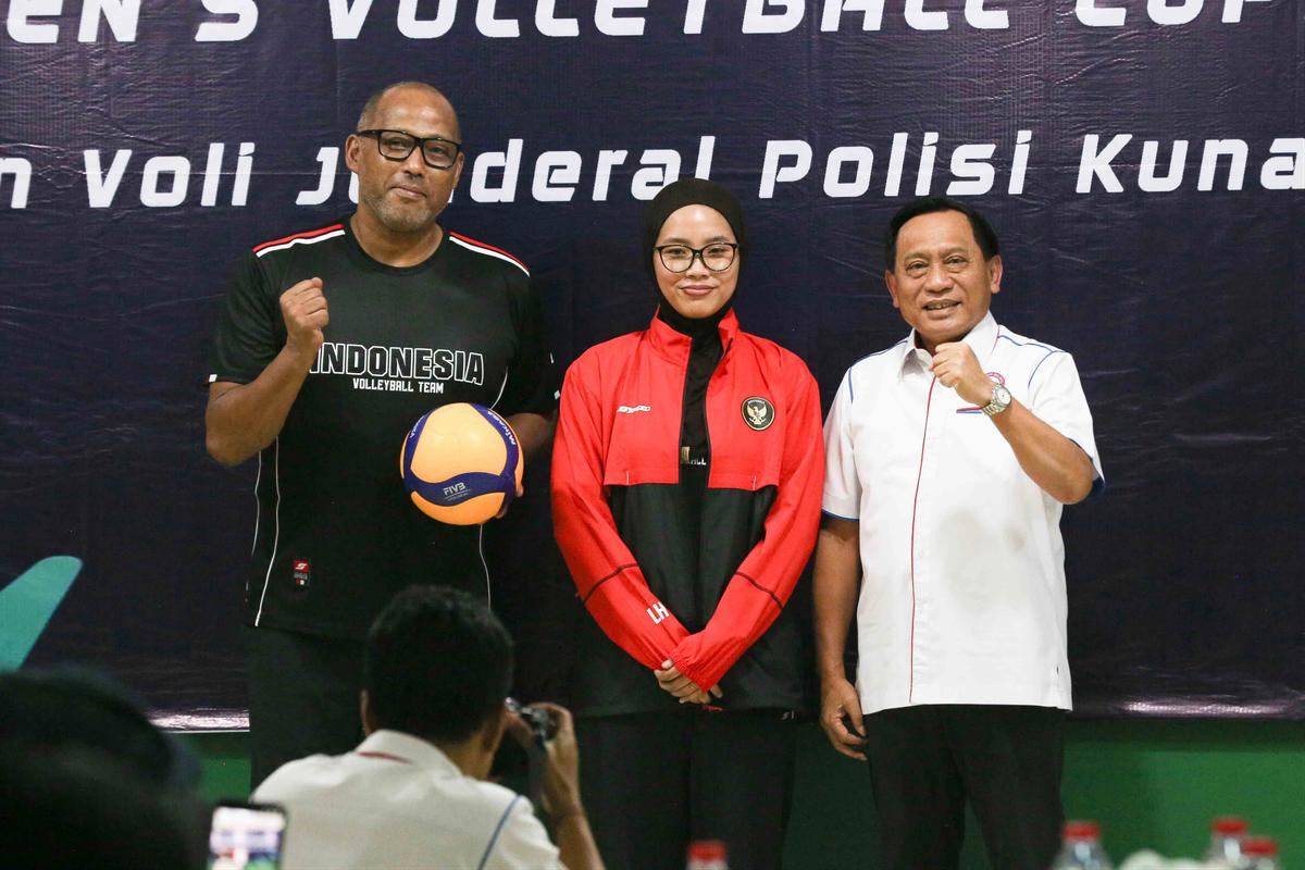 FOTO: Target Lima Besar Diusung Timnas Voli Putri Indonesia ke AVC Women's Volleyball Cup 2026