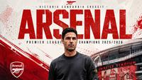 Mikel Arteta - Arsenal. (Bola.com/Gregah Nurikhsani)