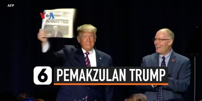 VIDEO: Ancaman Pemakzulan Kedua Bagi Presiden Trump