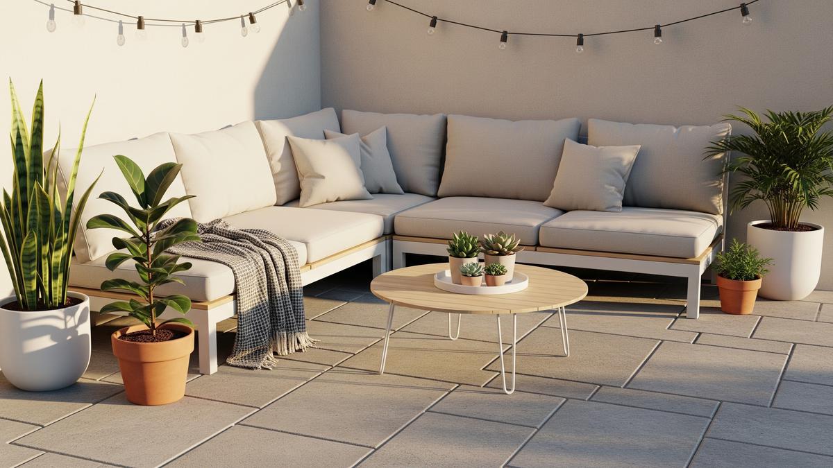7 Ide Outdoor Lounge Ukuran 2x2 Meter yang Tidak Sumpek, Tetap Nyaman untuk Bersantai