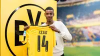 Striker Swedia Alexander Isak (17 tahun) resmi bergabung dari AIK ke Borussia Dortmund pada Senin (23/1/2017). (dok. bvb.de)