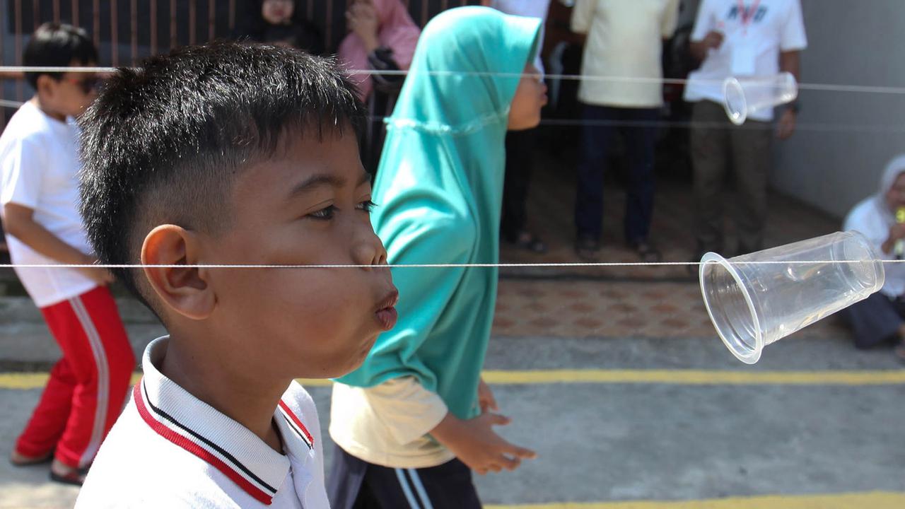FOTO: Semangat Merah Putih, Anak-Anak Antusias Ikuti Lomba 17-an
