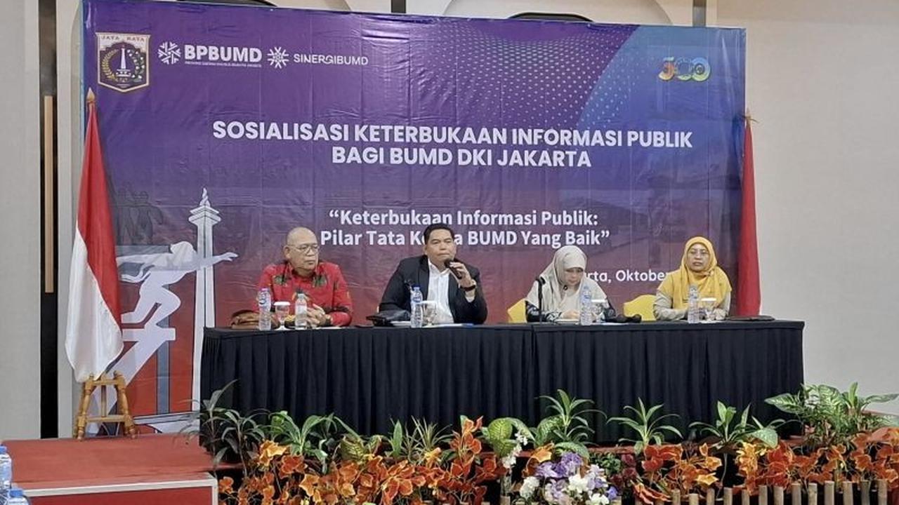Tahukah Anda? Penerapan GCG BUMD DKI Jakarta Tunjukkan Kemajuan Signifikan, Ini Kata KI DKI