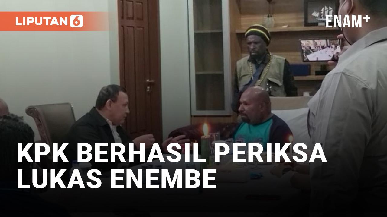 VIDEO: Tim Penyidik KPK Akhirnya Berhasil Periksa Gubernur Papua Lukas Enembe