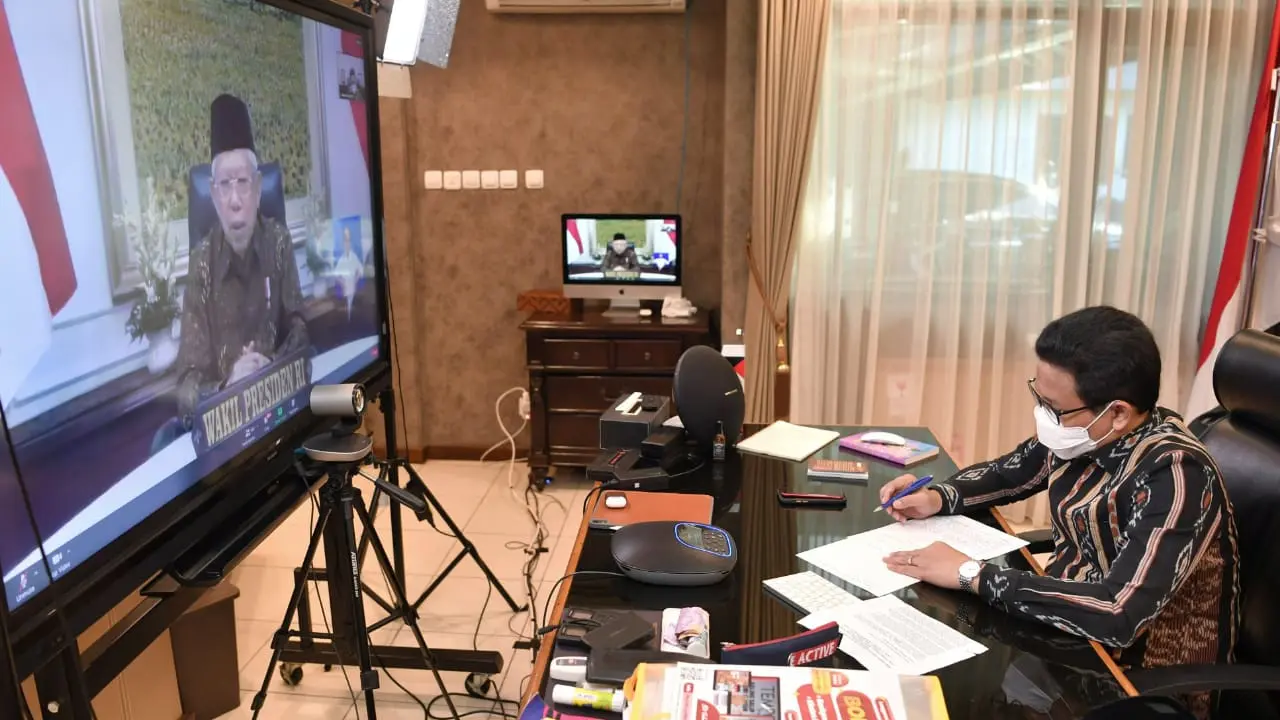 Mendes PDTT Abdul Halim Iskandar menghadiri acara puncak Gerakan Banga Buatan Indonesia yang bertajuk Kilau Digital Permata Flobamora
