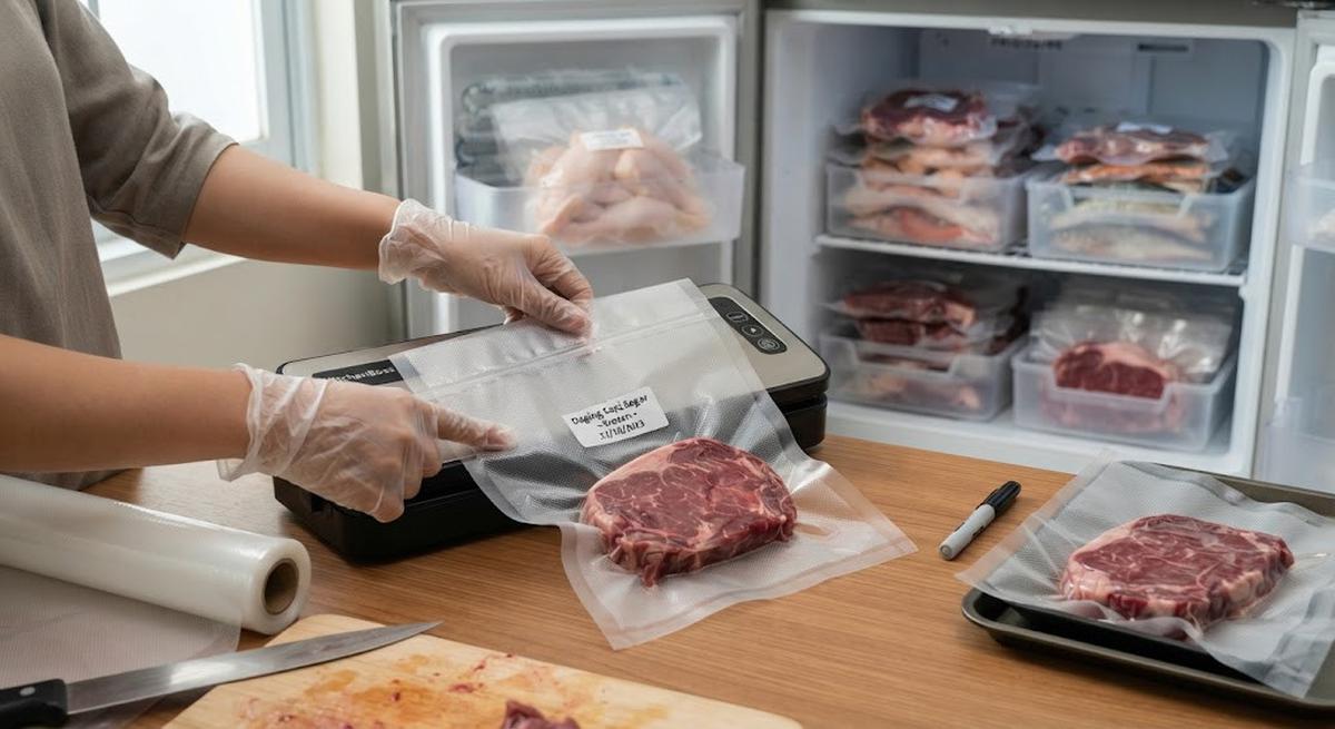 9 Cara Menyimpan Daging di Freezer agar Tidak Menempel, Mudah Diambil Sebagian