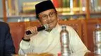 Salah satu foto mediang Presiden ke-3 Indonesia BJ. Habibie (Liputan6.com)