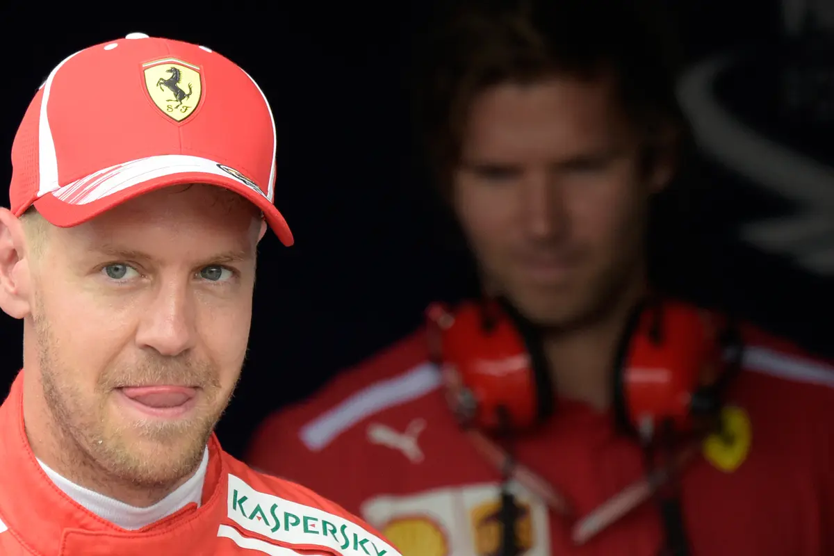Vettel Terdepan, Lewis Hamilton Urutan 14 di F1 GP Jerman