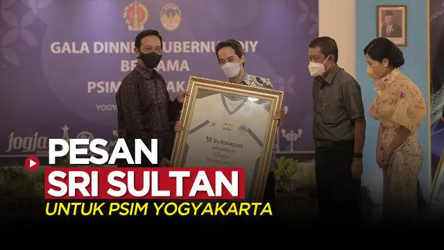 Berita video Sri Sultan Hamengku Buwono X memberi pesan kepada para pemain PSIM Yogyakarta, yang akan berjuang di babak 8 besar Liga 2 2021/2022.