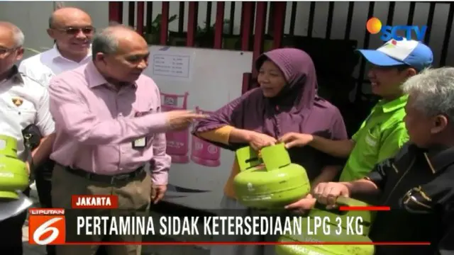 Pertamina menjamin ketersediaan elpiji 3 kilogram di 159 titik SPBU di wilayah Jakarta yang dijual dengan harga Rp 16.000 per tabung.