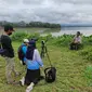 Pengambilan gambar film dokumenter 2 Megaproyek Bendungan masa Kolonial dan Orba, di Banjarnegara. (Foto: Heni Purwono untuk Liputan6.com)