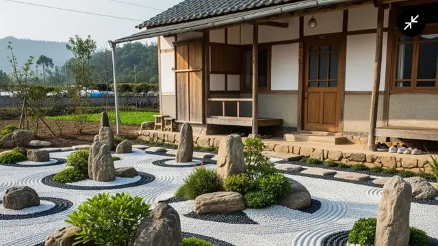 Inspirasi Taman Mini Depan Rumah Desa yang Bikin Rumah Sederhana Jadi Lebih Cantik (Image by Gemini AI)
