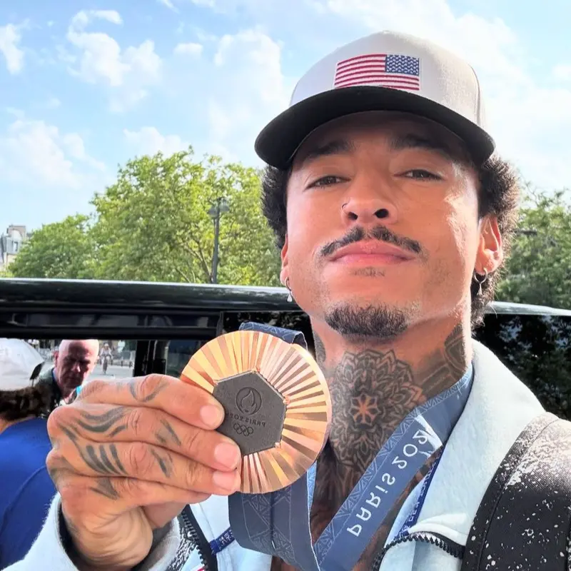 Nyjah Huston, seorang atlet skateboard AS, mengungkapkan kekecewaannya terhadap kualitas medali perunggu Olimpiade Paris 2024 yang dimenangkannya.