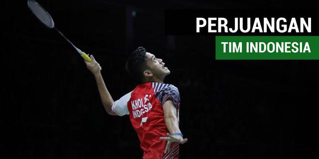 VIDEO: Kompilasi Perjuangan Tim Indonesia di Piala Thomas dan Uber 2018