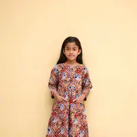Model Gamis Batik Anak Perempuan Modern by Reve