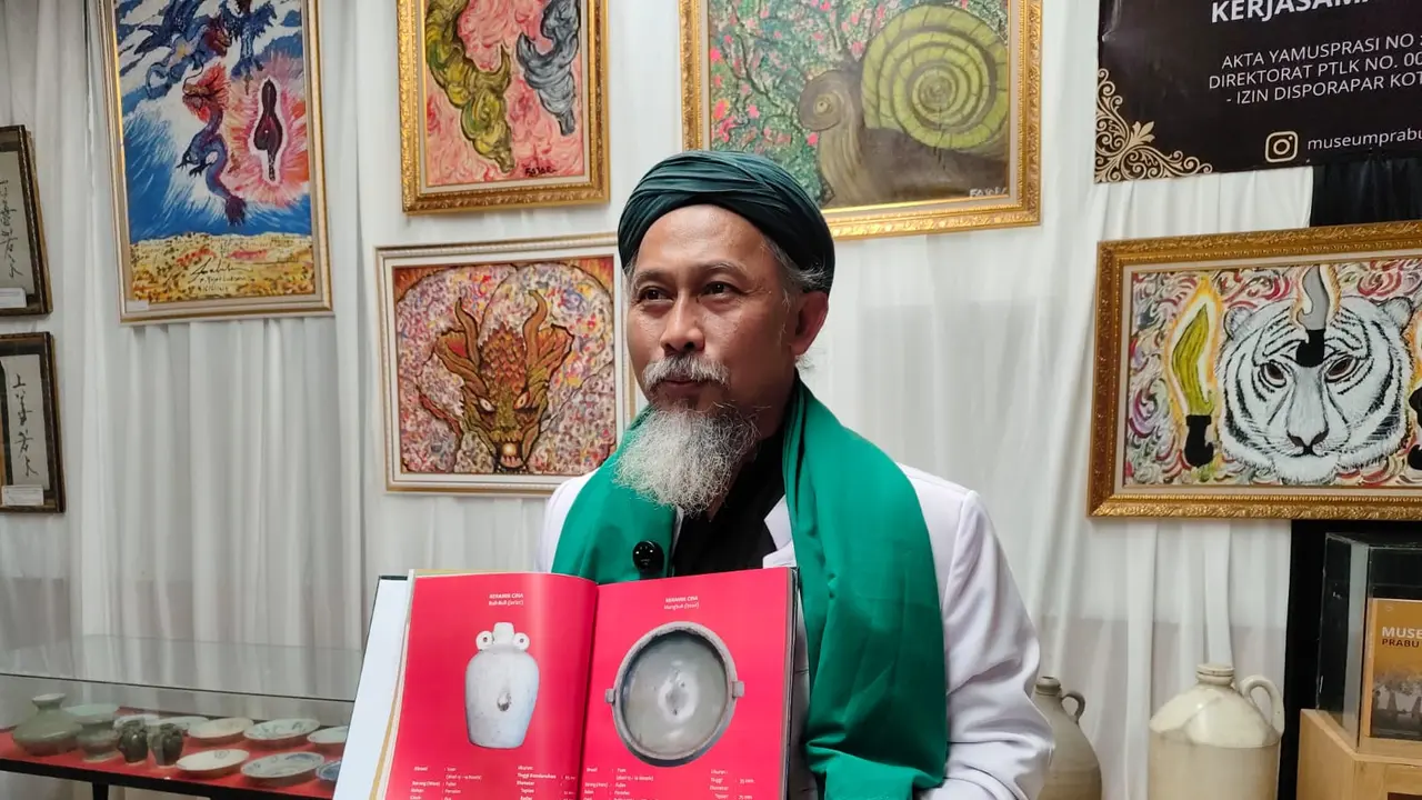 70 keramik kuno tersimpan di Museum Prabu Siliwangi Sukabumi
