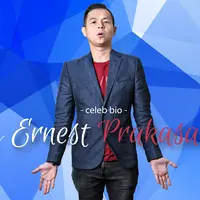 Celeb Bio Ernest Prakasa (Fotografer: Febio Hernanto, Desain: Denti Ebtaviani/Bintang.com)