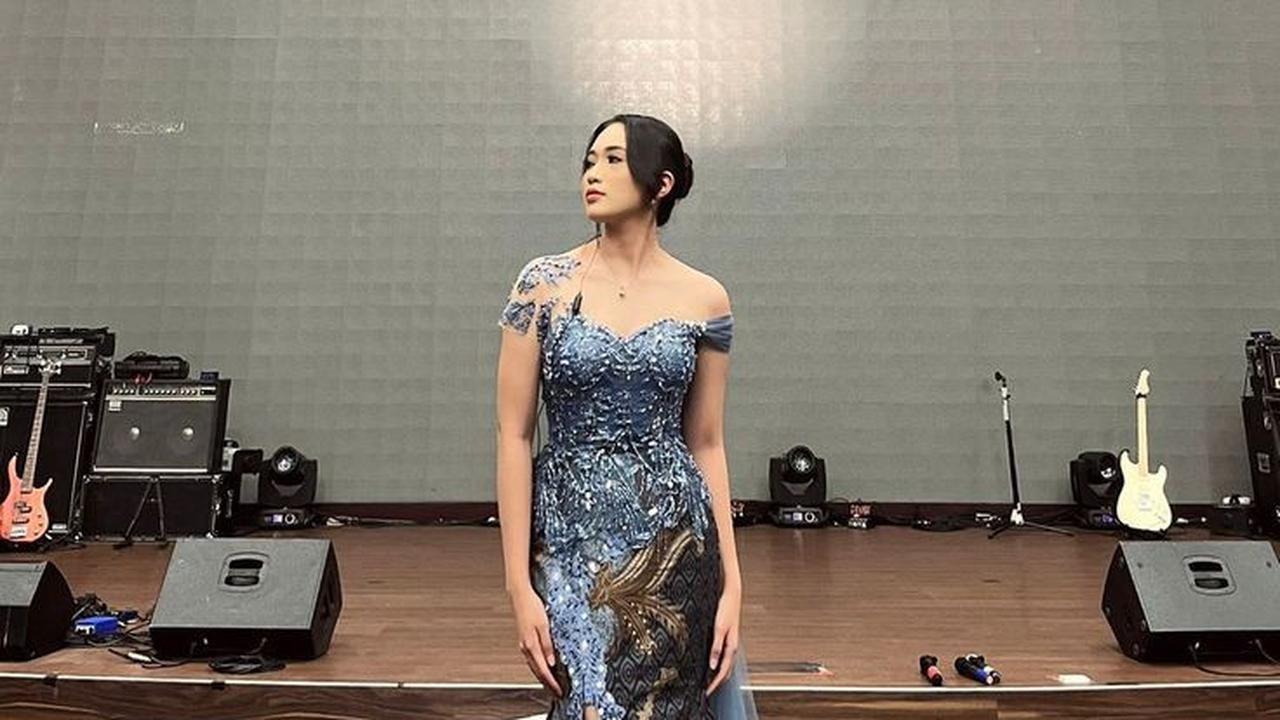Ilustrasi Kebaya Brokat Asimetris (©Pinterest)