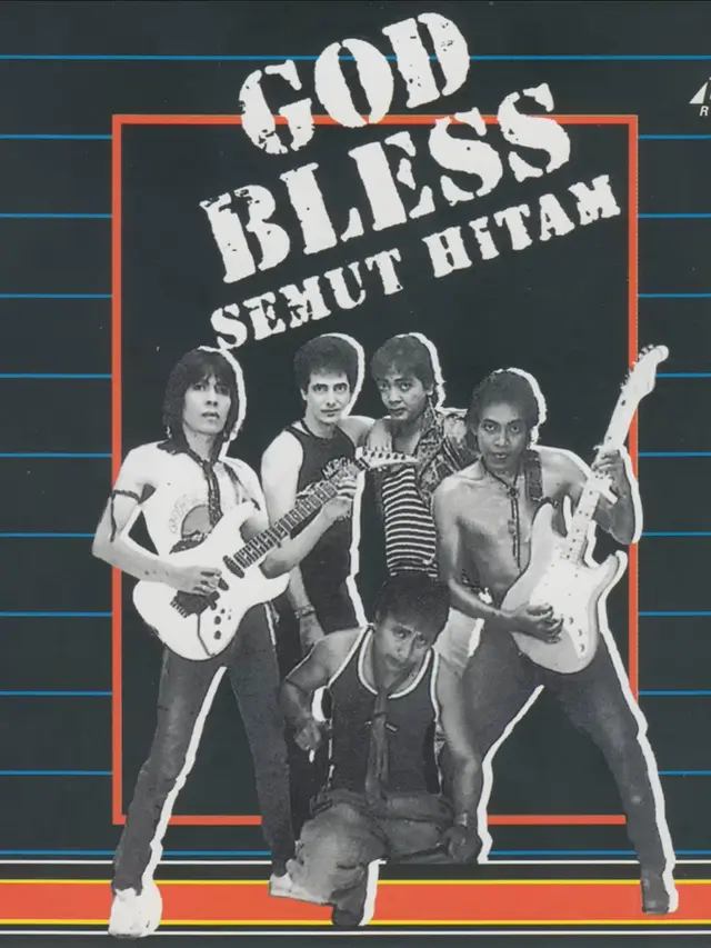 Sampul album Semut Hitam dari God Bless. (Foto: Dok. YouTube Logiss Records)