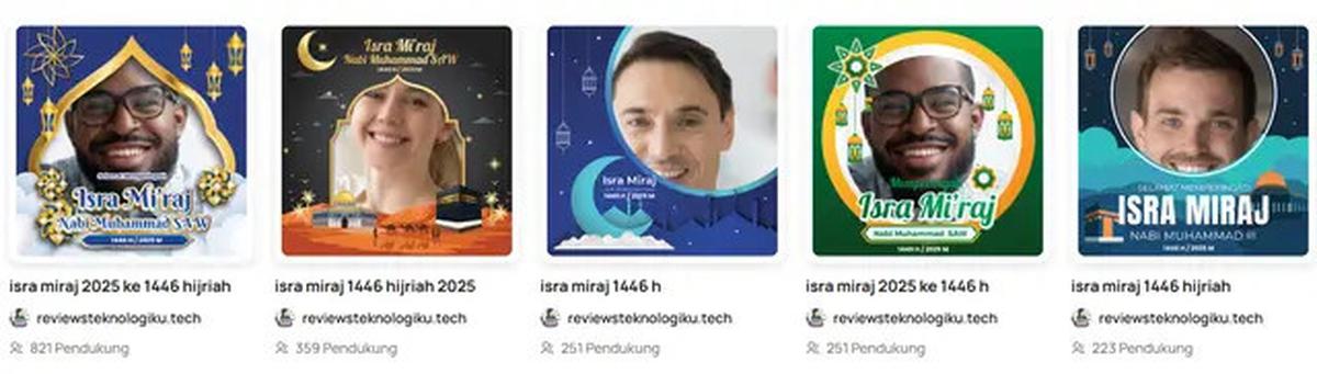 Link Twibbon Isra Miraj 2025, Cocok untuk Media Sosial