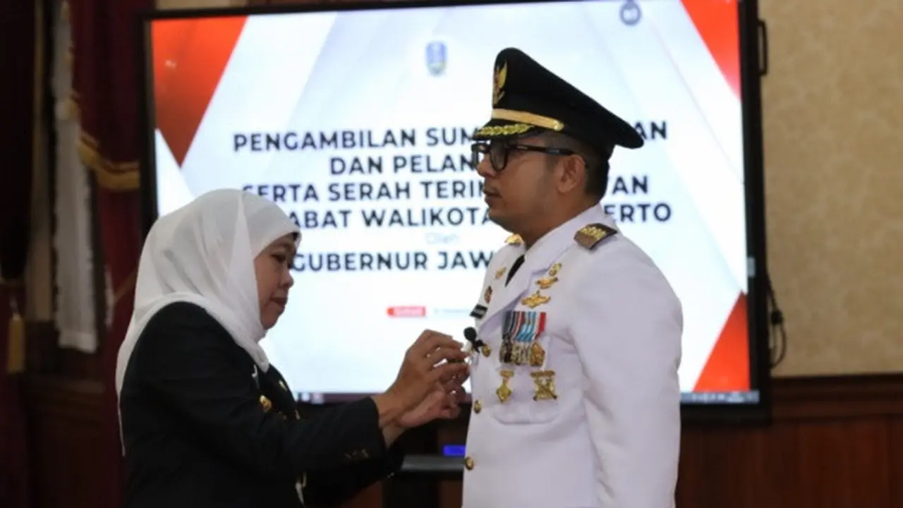 Ali Kuncoro ditunjuk menjadi Pj Wali Kota Mojokerto. (Istimewa)