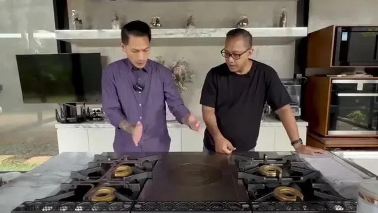 Potret Dapur Rumah Chef Juna, Punya Model yang Elegan dan Estetik