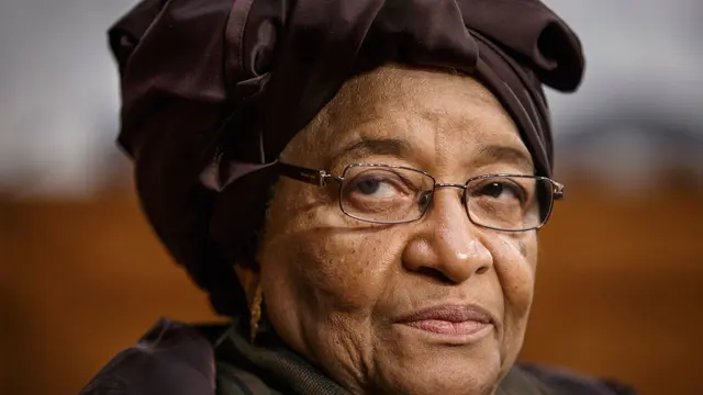 Ellen Johnson-Sirleaf, wanita Afrika pertama yang terpilih sebagai kepala negara