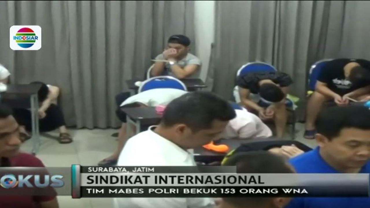 Polisi Amankan 153 WNA Tiongkok di Berbagai Daerah soal Penipuan 