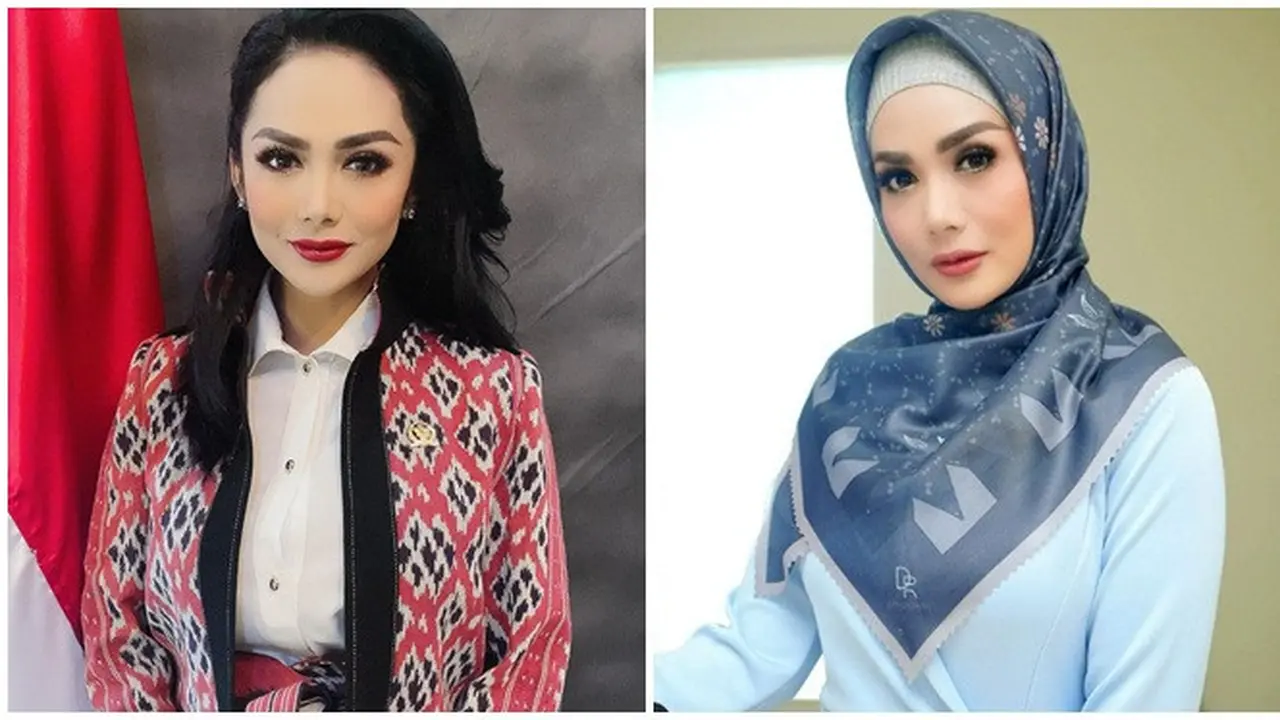 8 Pesona Krisdayanti saat Pakai Hijab, Disebut Makin Anggun