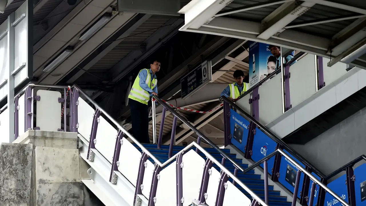 Begini Suasana Usai Ledakan Bom di Bangkok