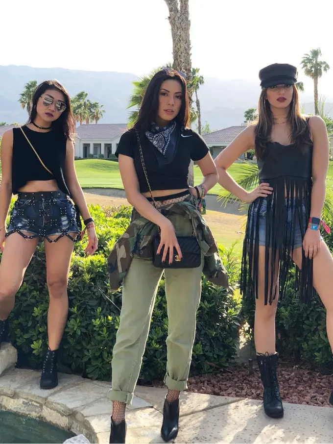 [Bintang] Nia Ramadhani di Coachella