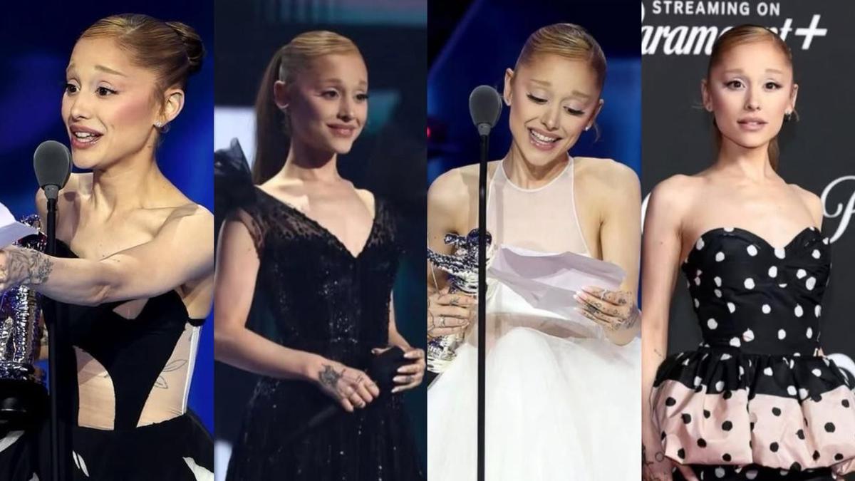 Bawa Pulang Piala, Ariana Grande Memukau Publik dengan 4 Penampilan Berbeda di MTV VMAs 2025
