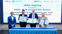 Pupuk Indonesia dan PLN Sinergi Kembangkan Green Hydrogen di Indonesia