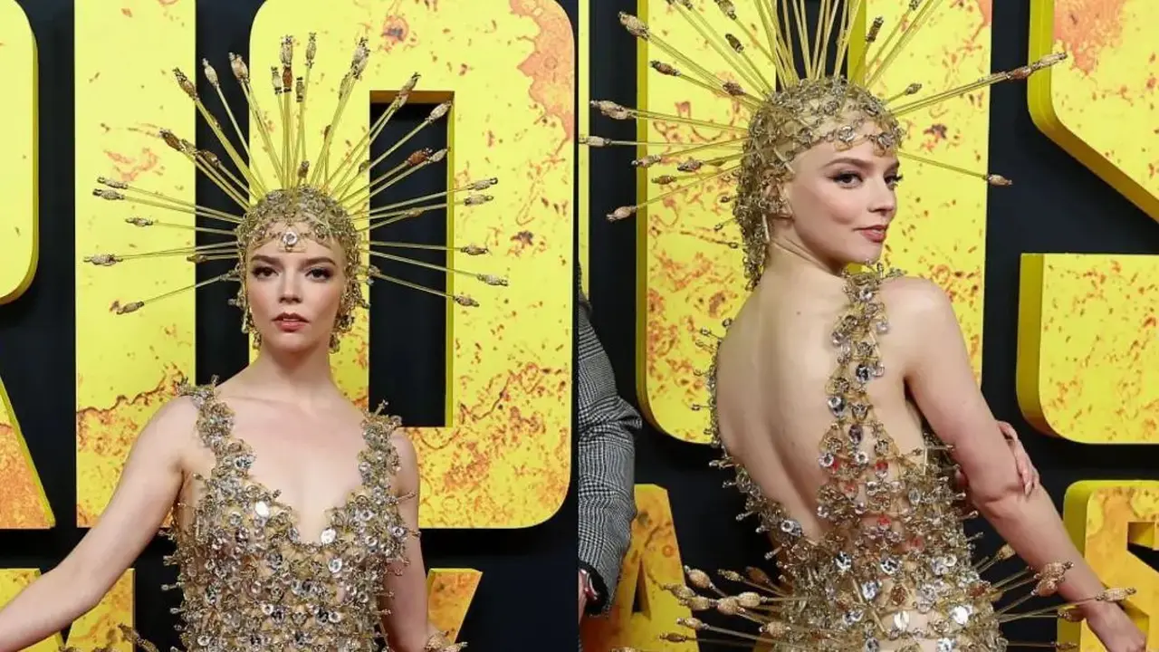 Gaya Nyentrik Anya Taylor-Joy Kenakan Gaun Berduri bak Landak saat Hadiri Premiere 'Furiosa: A Mad Max Saga', Bikin Bingung Cara Duduknya
