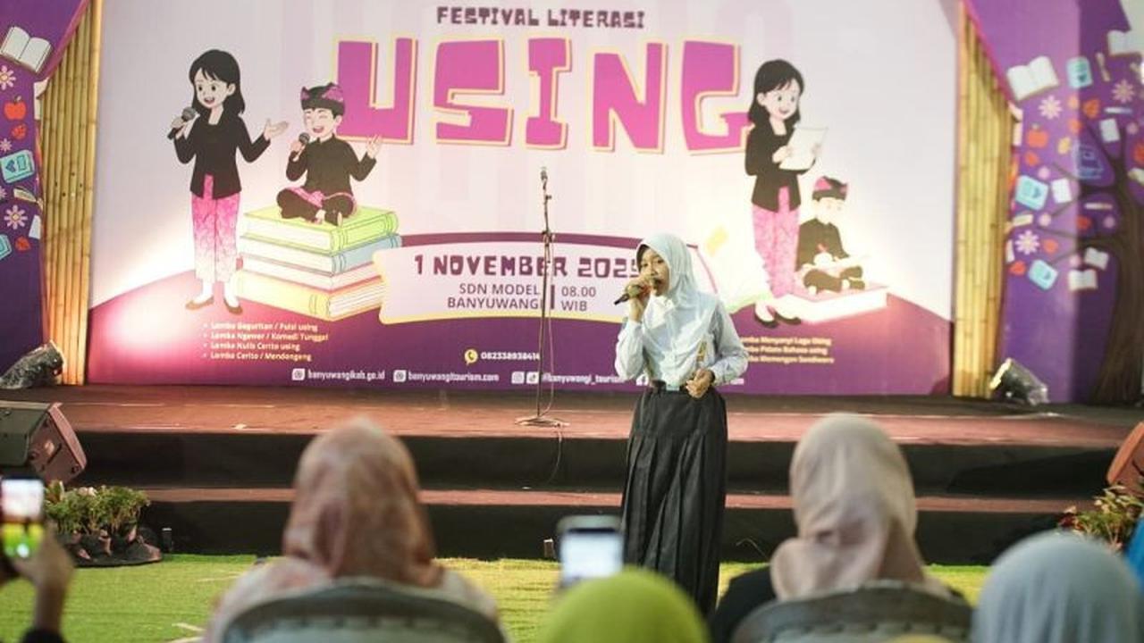 Sudah 5 Tahun Digelar, Festival Literasi Using Banyuwangi Jadi Kunci Pelestarian Bahasa Daerah