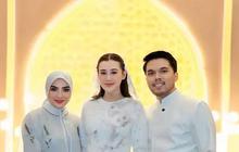 Potret Cantik Anggun Aaliyah Massaid Pakai Gamis Putih saat Tasyakuran 4 Bulan Kehamilan
