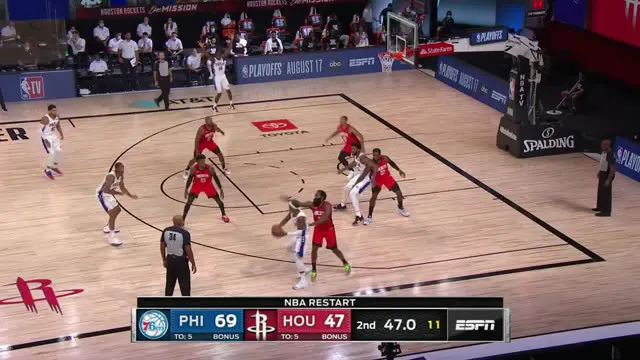 Berita Video Highlights NBA, Philadelphia 76ers Unggul Jauh Atas Houston Rockets 134-96