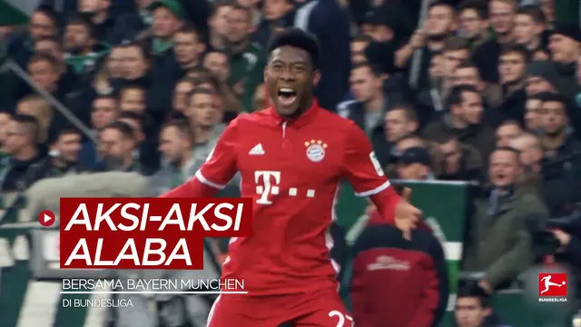 VIDEO: Aksi-Aksi Mengesankan Bek Baru Real Madrid, David Alaba Saat di Bundesliga